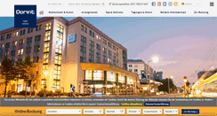 Desktop Screenshot of hotel-dresden.dorint.com