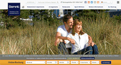 Desktop Screenshot of hotel-ostseebad-wustrow.dorint.com