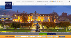 Desktop Screenshot of hotel-bad-brueckenau.dorint.com