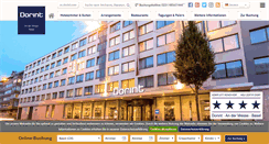Desktop Screenshot of hotel-basel.dorint.com